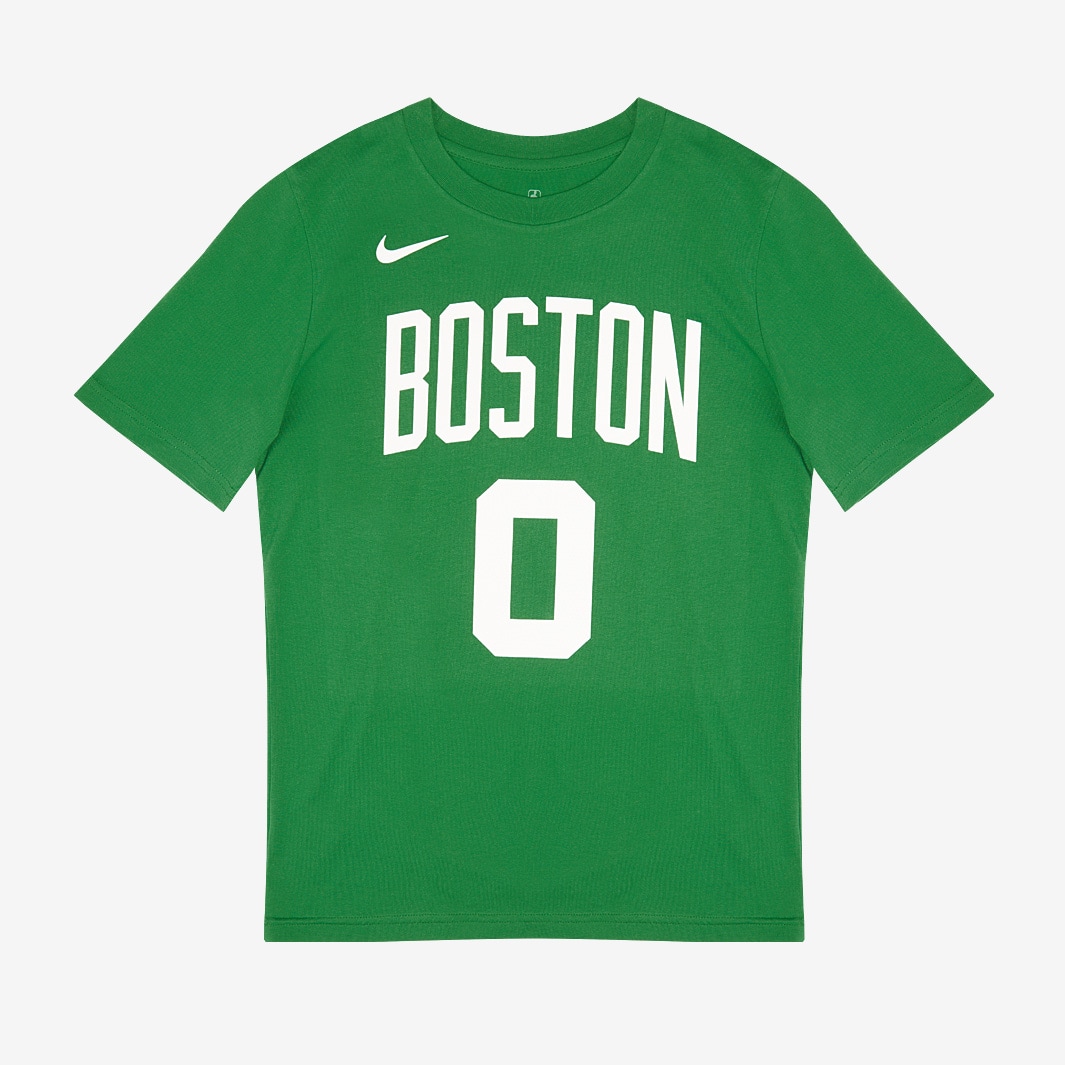 Nike NBA Older Kids Jayson Tatum Boston Celtic Icon Tee - Clover/Jayson ...