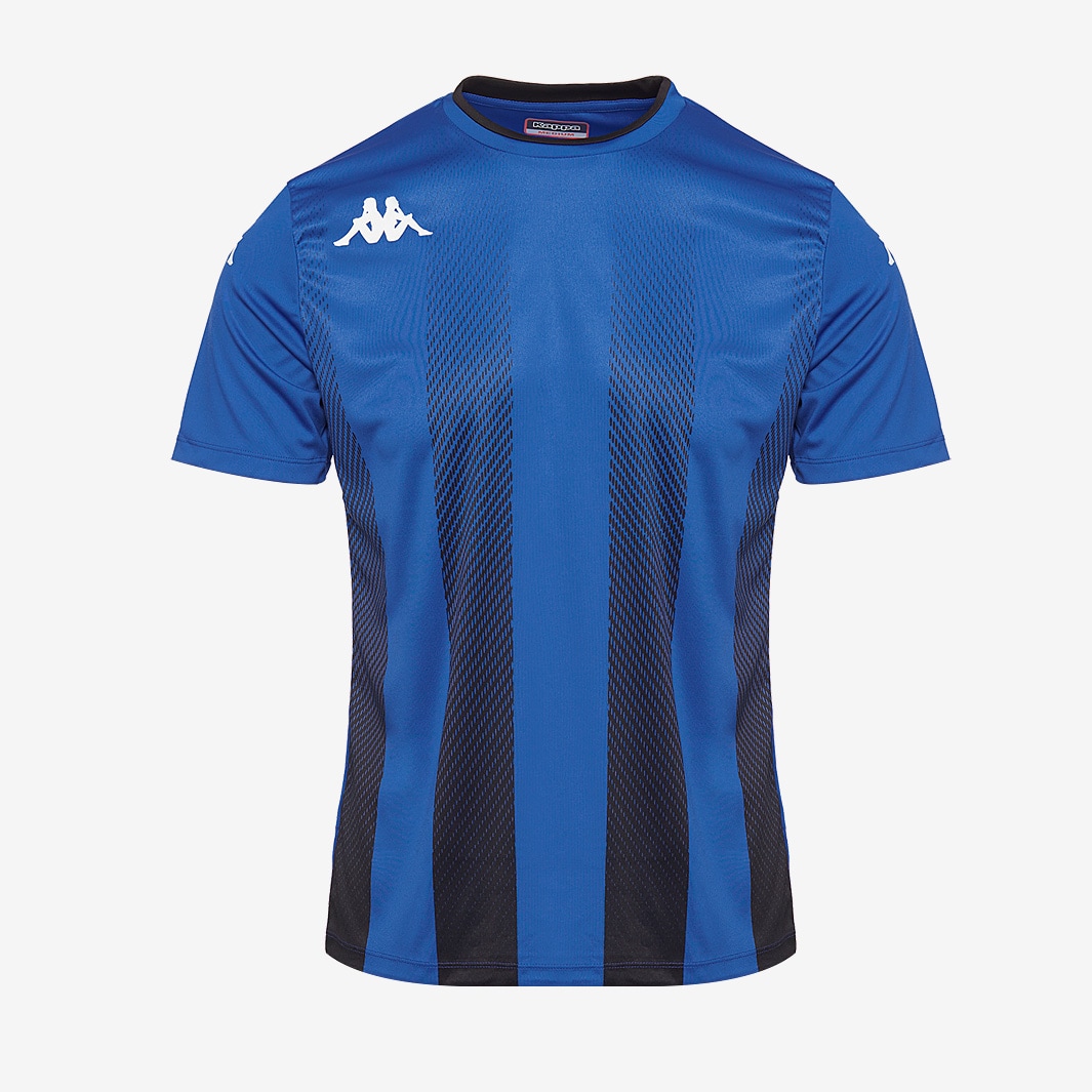 Kappa BUGO SS Shirt - Blue Sapphire/Black - Mens Football Teamwear