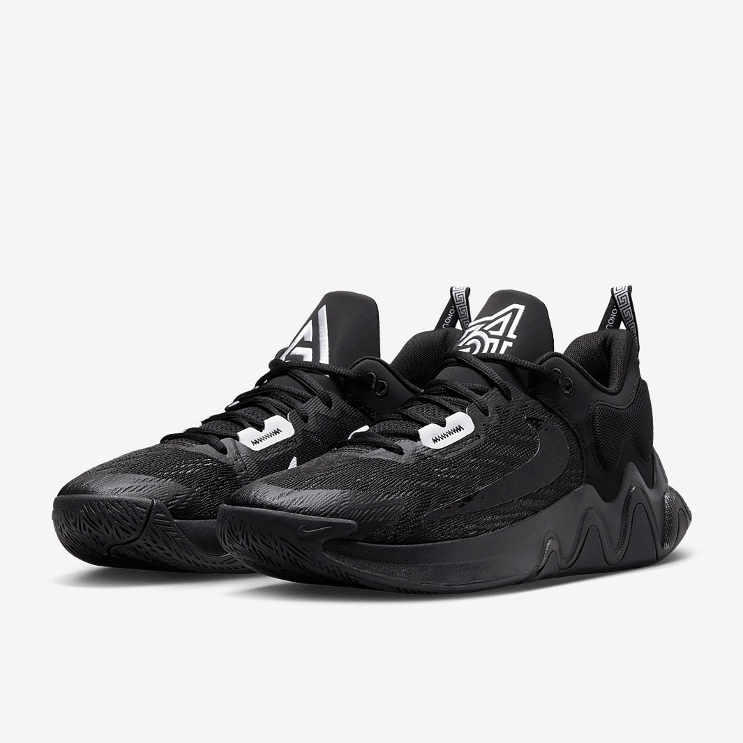 Nike Giannis Immortality 2 - Black/Black/Wolf Grey/White - Mens