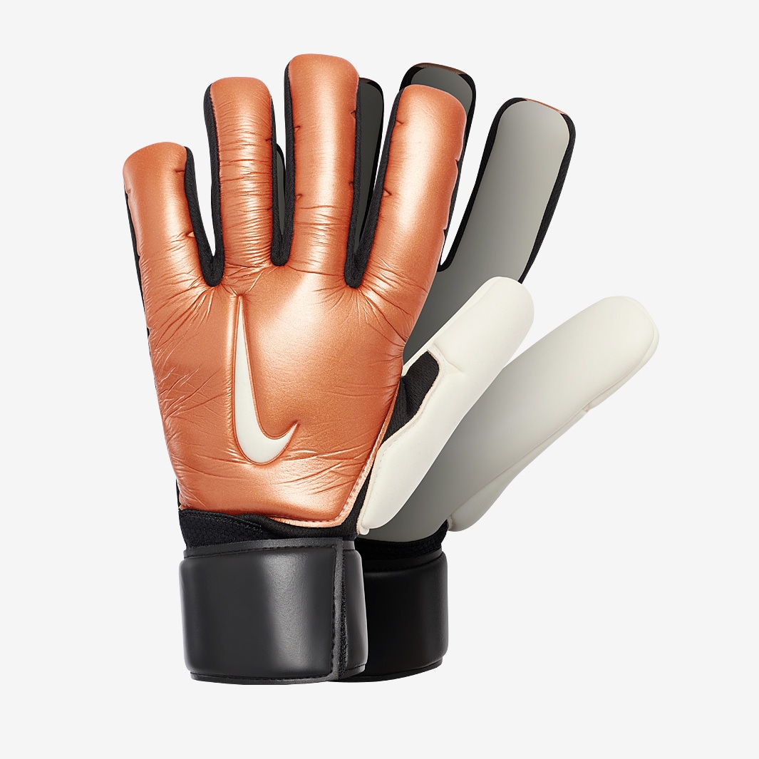 Nike GK Premier SGT RS Promo - Copper/Black/White - Metallic Copper/Black/White Mens GK Gloves | Pro:Direct Soccer
