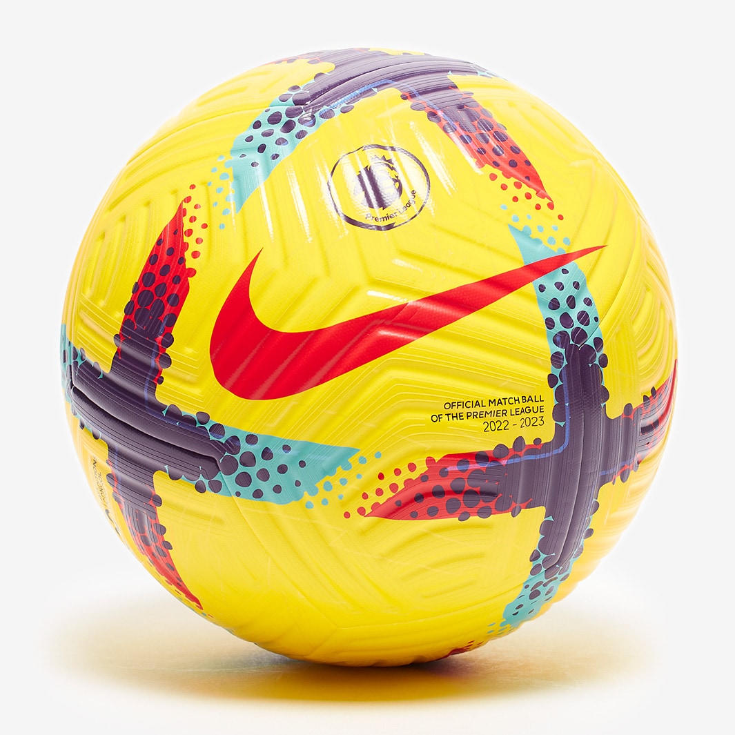 Nike Premier League Flight Football - Yellow/Purple/Red - Yellow/Purple/Red  - Footballs