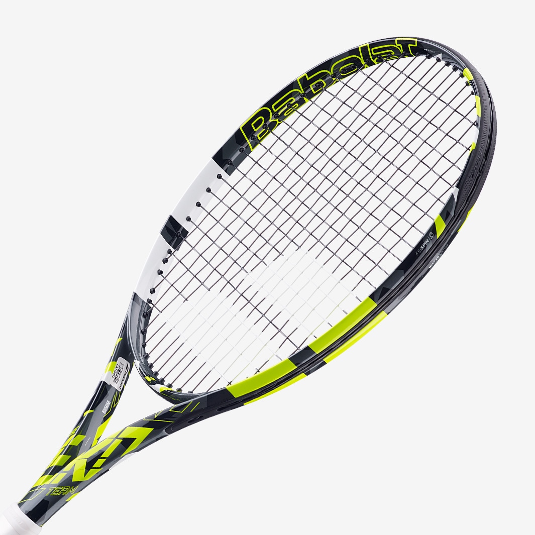 Babolat Pure Aero Team Grey Yellow White Mens Rackets Pro