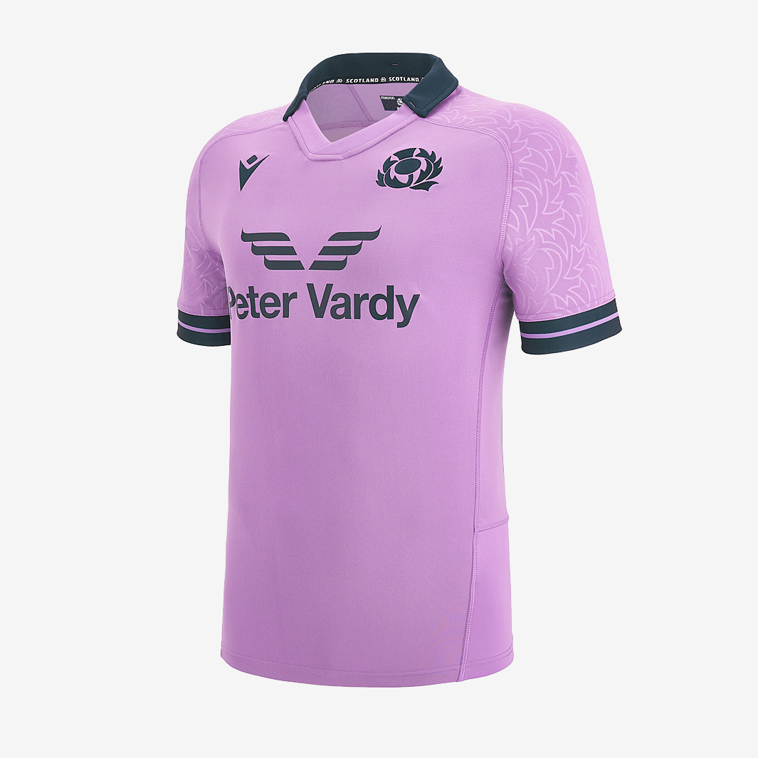 Macron Scotland 2019 WC Limited Edition Rugby Shirt M Junior XXS SN002