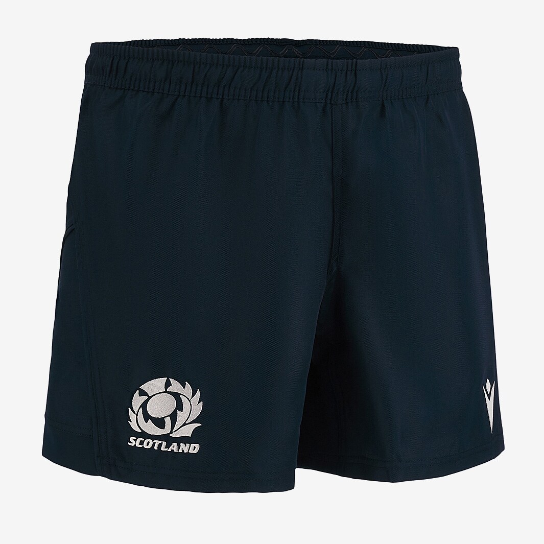 Macron Scotland 22/23 Training Shorts - Navy - Mens Replica | Pro ...