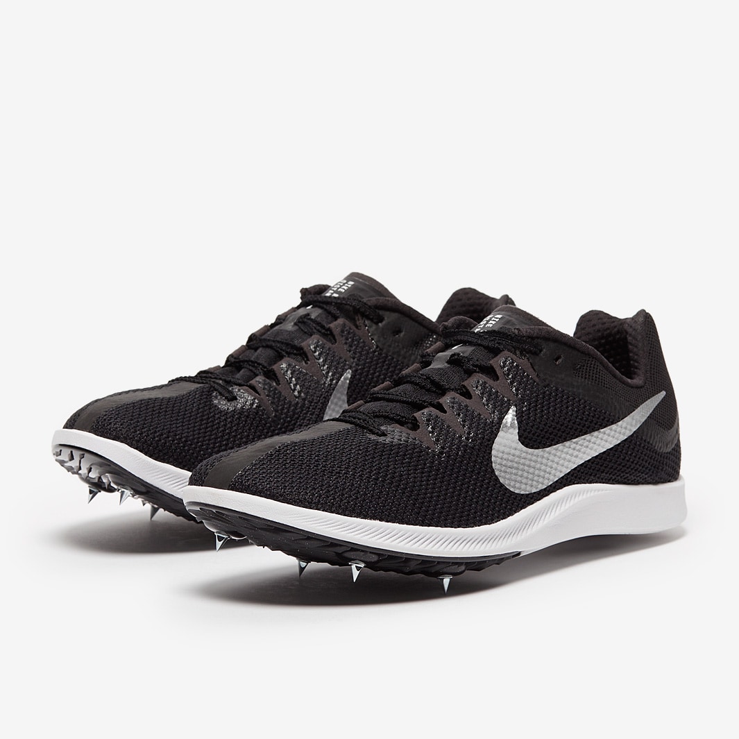 Nike Zoom Rival Distance - Black/Metallic Silver-Dk Smoke Grey - Mens ...