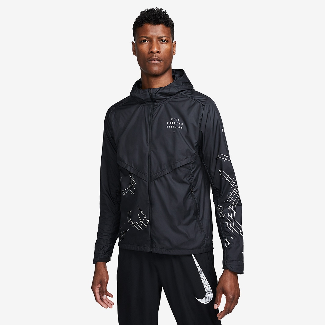 Nike Storm-FIT Run Division Flash Jacket - Black/Reflective Silver ...