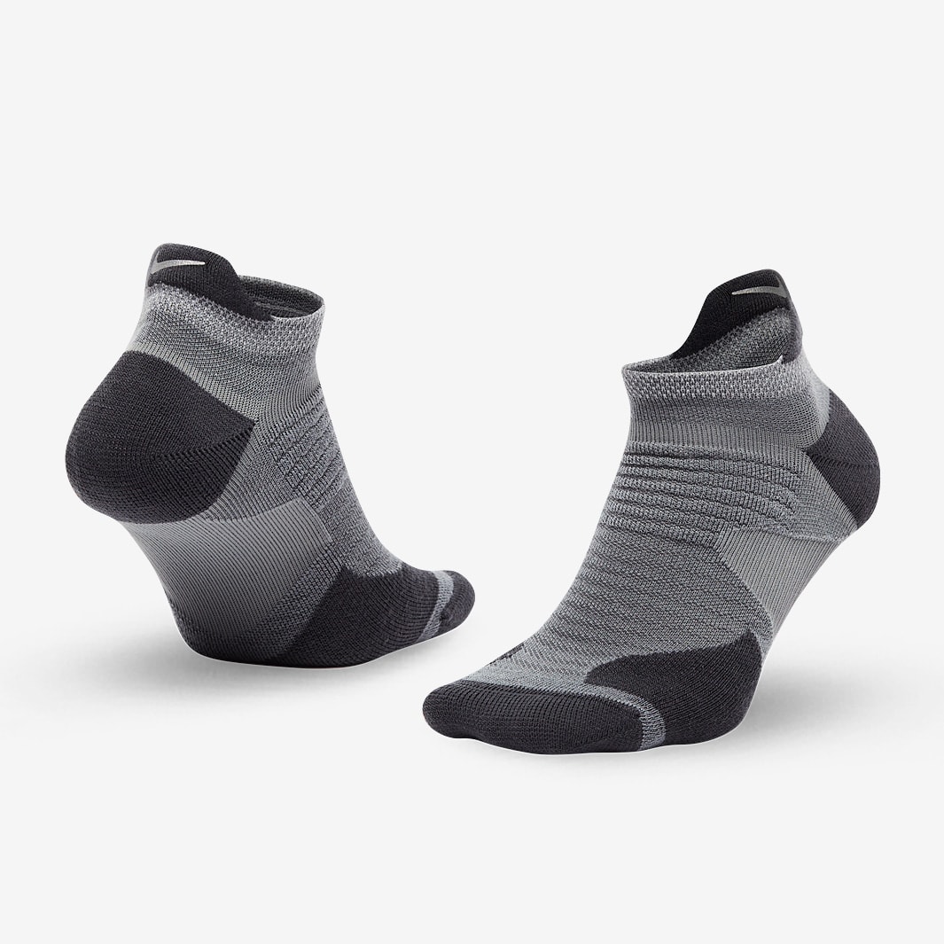 Nike Spark Wool No-Show Running Socks - Smoke Grey/Dk Smoke Grey ...