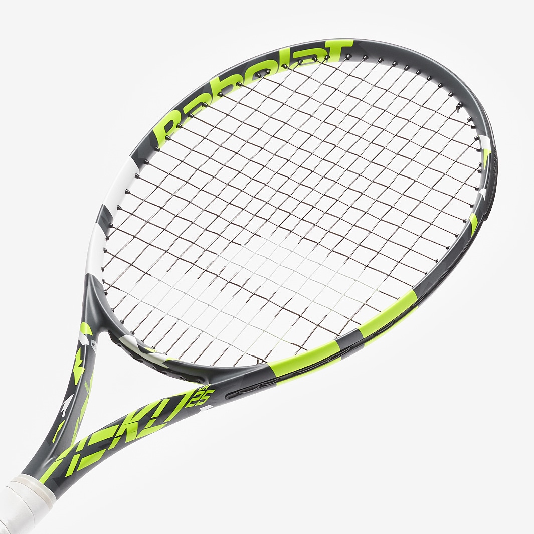 Babolat Aero Junior 25 Black Yellow Boys Rackets Pro Direct