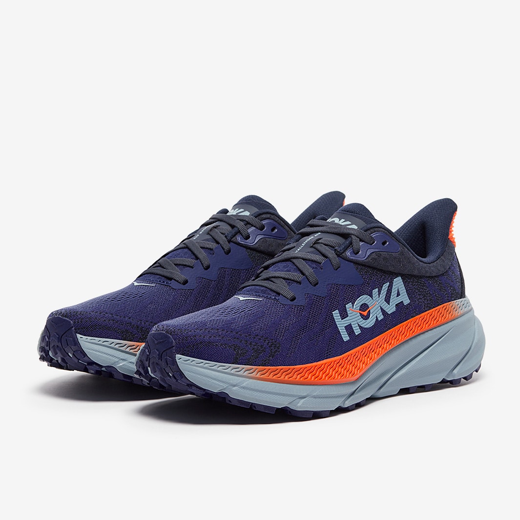 Hoka Challenger 7 - Bellwether Blue/Stone Blue - Mens Shoes | Pro ...