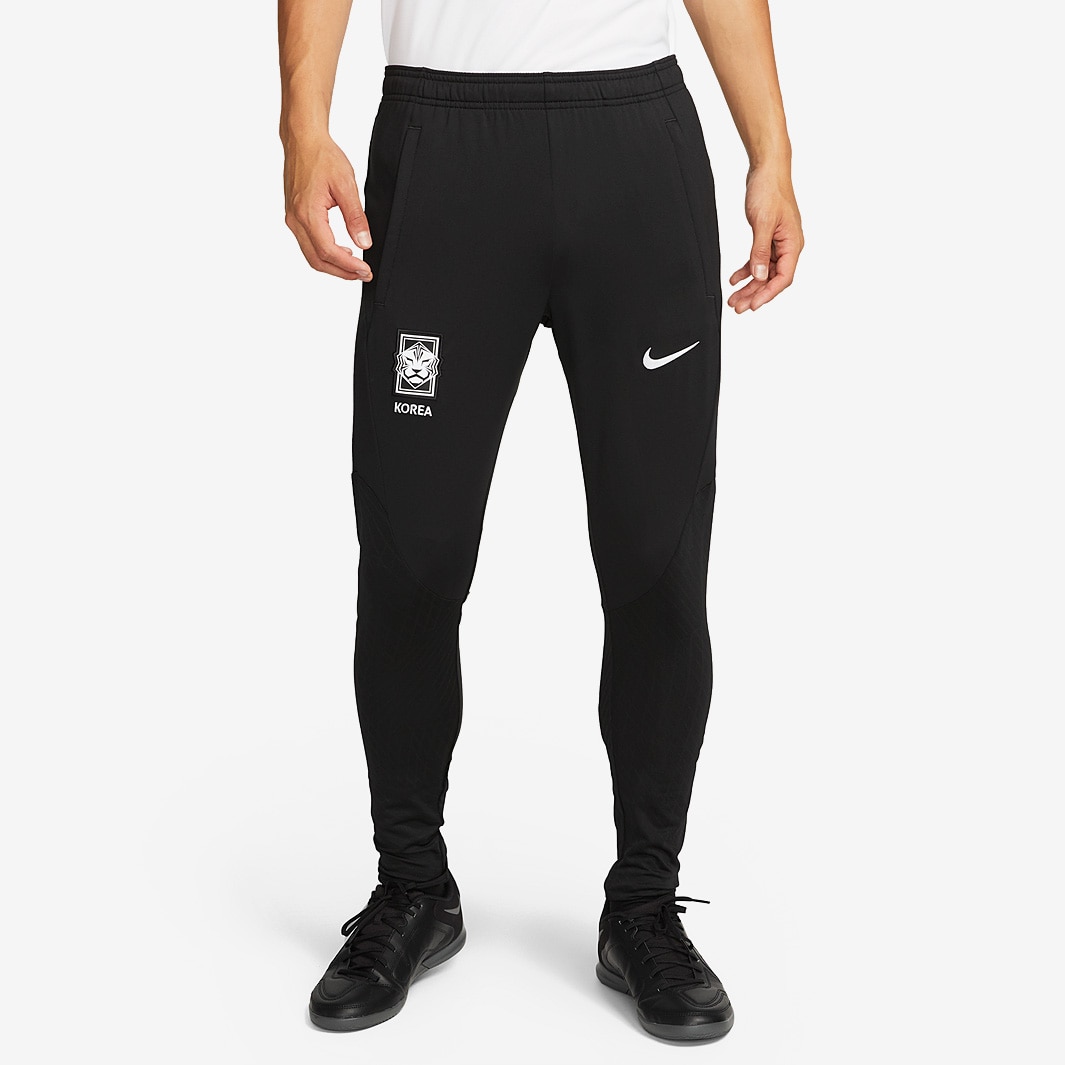 Nike Korea 22/23 Dri-Fit Strike Pant - Black/White - Mens Replica | Pro ...