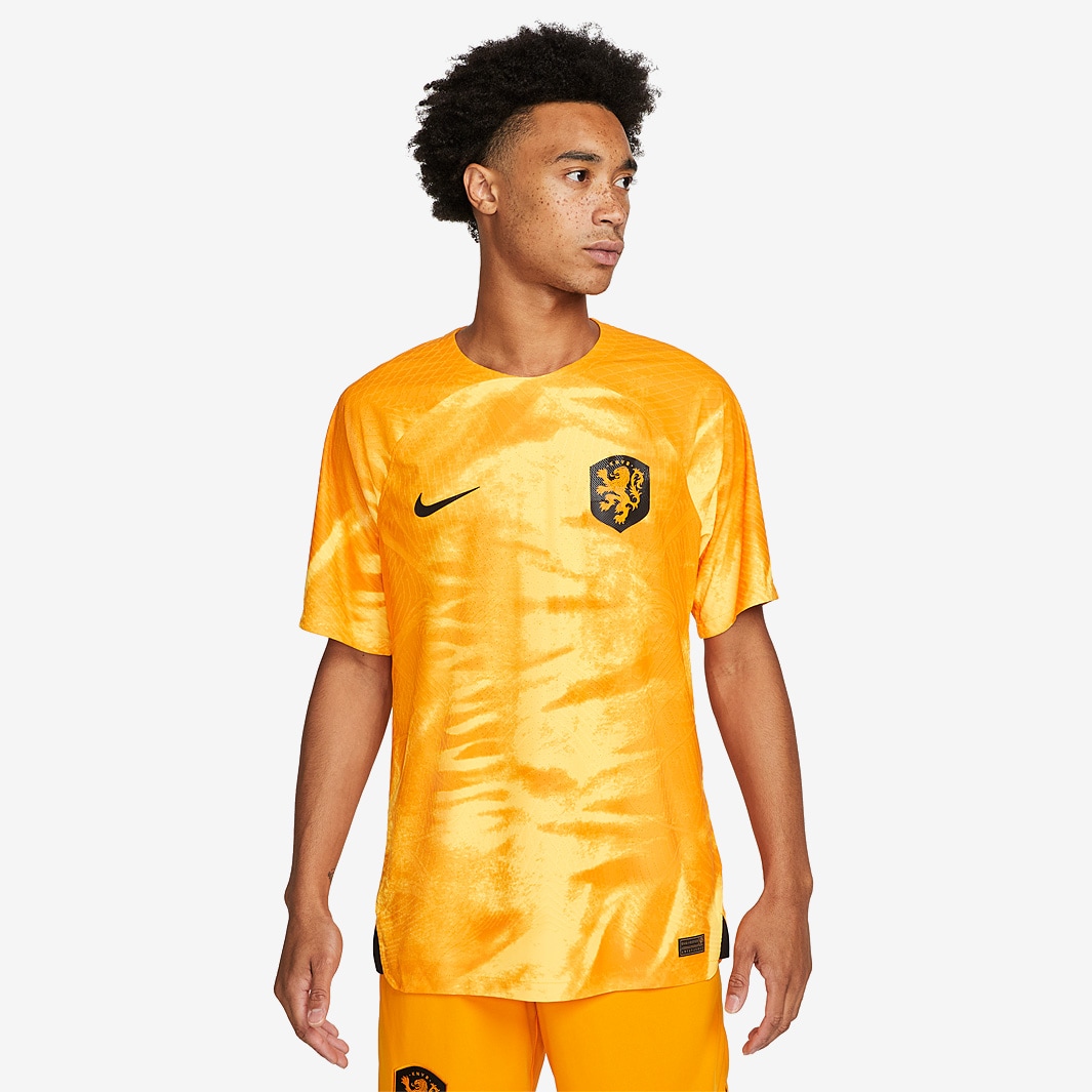 Nike Netherlands 22/23 Dri-Fit Adv Home Shirt - Laser Orange/Black ...