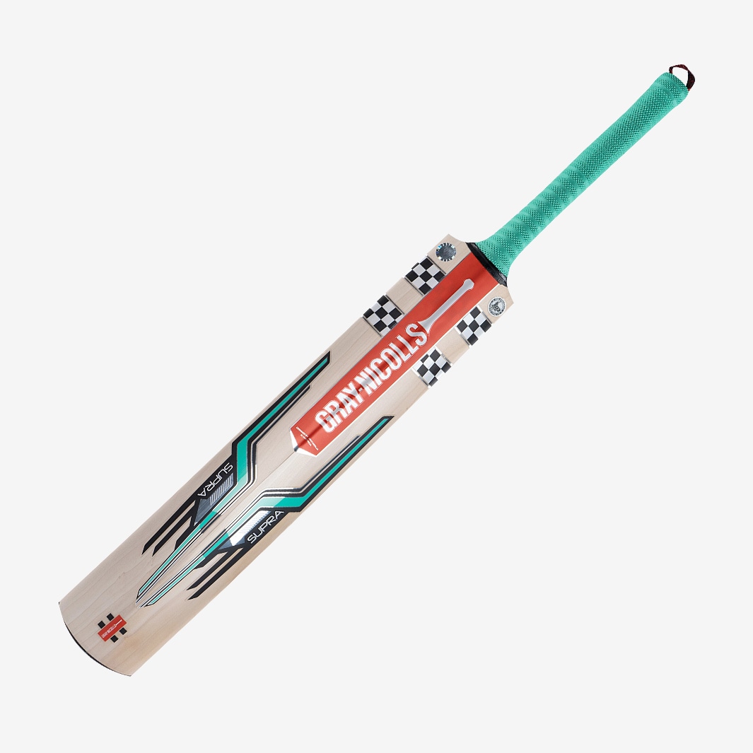 GrayNicolls Supra 5 Star Junior Cricket Bat Green/Black Junior