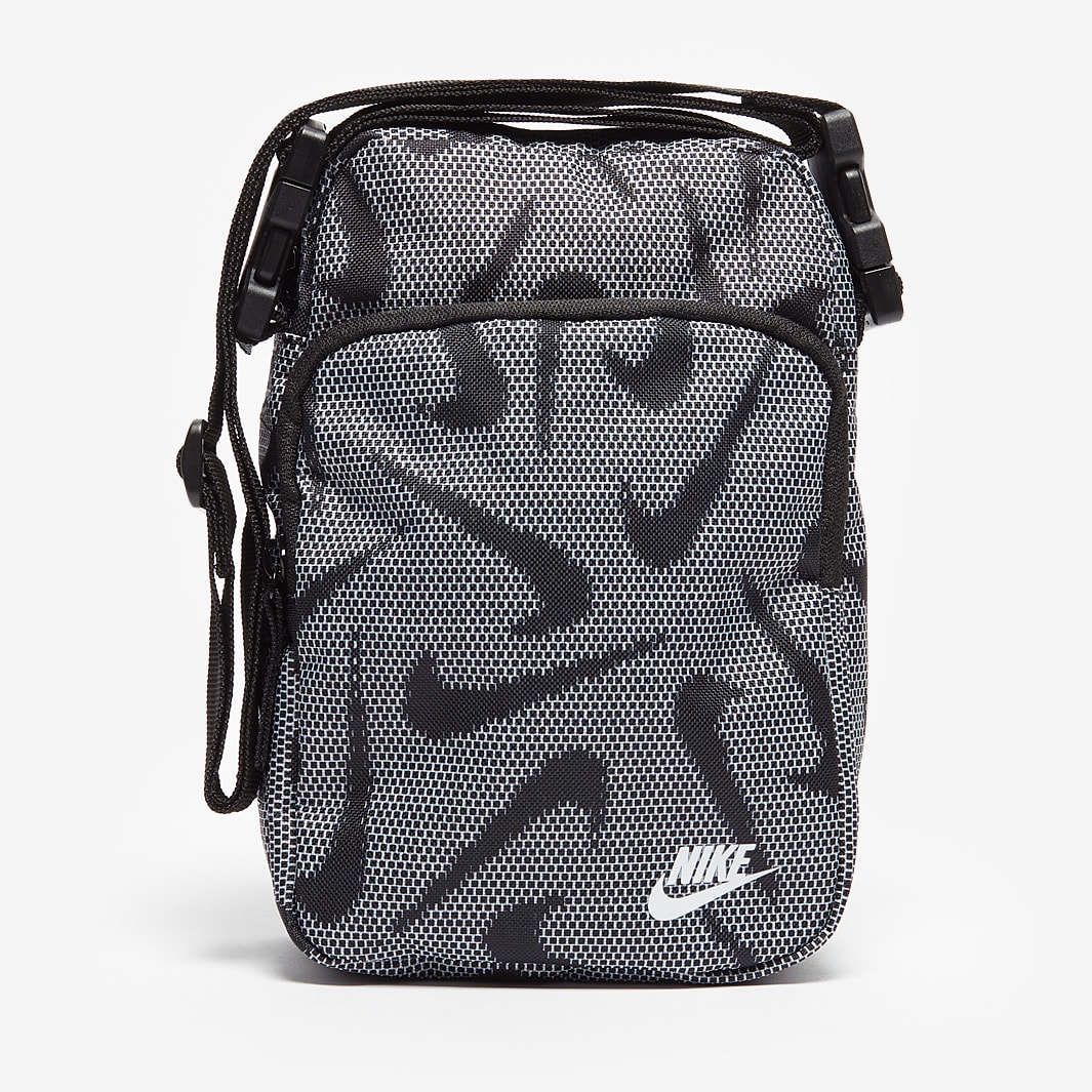 Nike Heritage Crossbody Bag (4L) - Black/White - Bags - Accessories