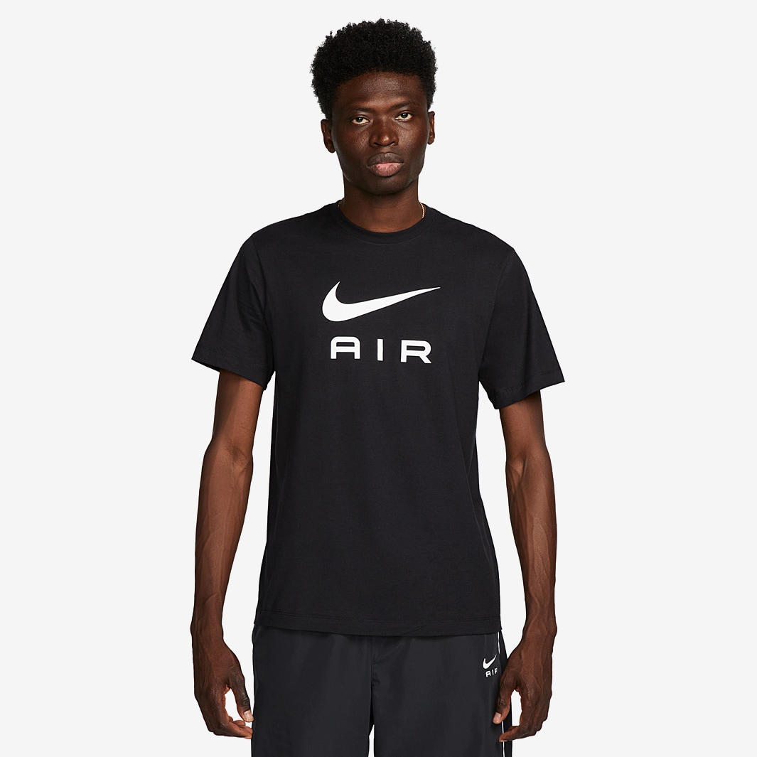 Nike Sportswear Air T-Shirt - Black - Tops - Mens Clothing