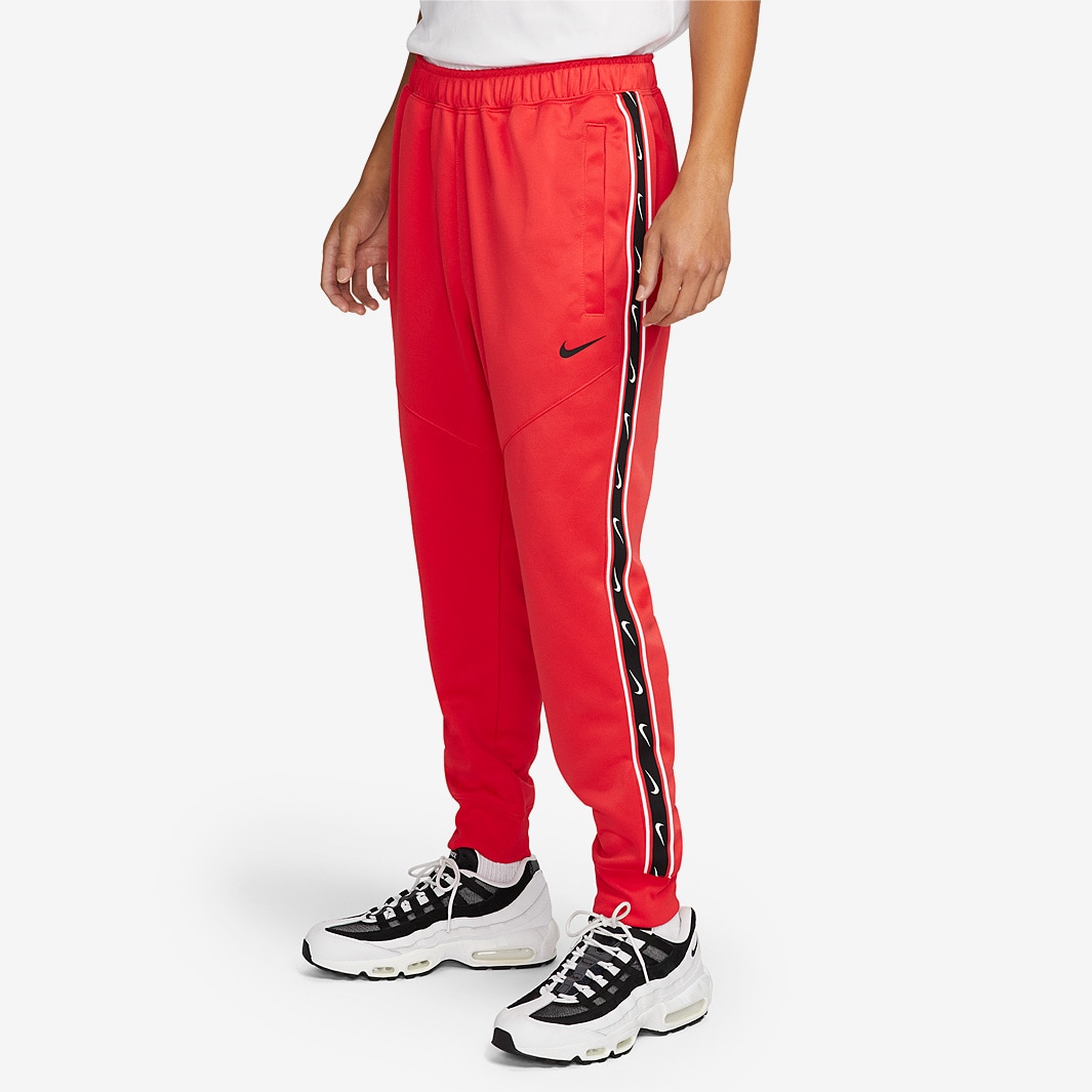 Nike Sportswear Repeat Joggers - Lt Crimson/Black - Bottoms - Mens ...