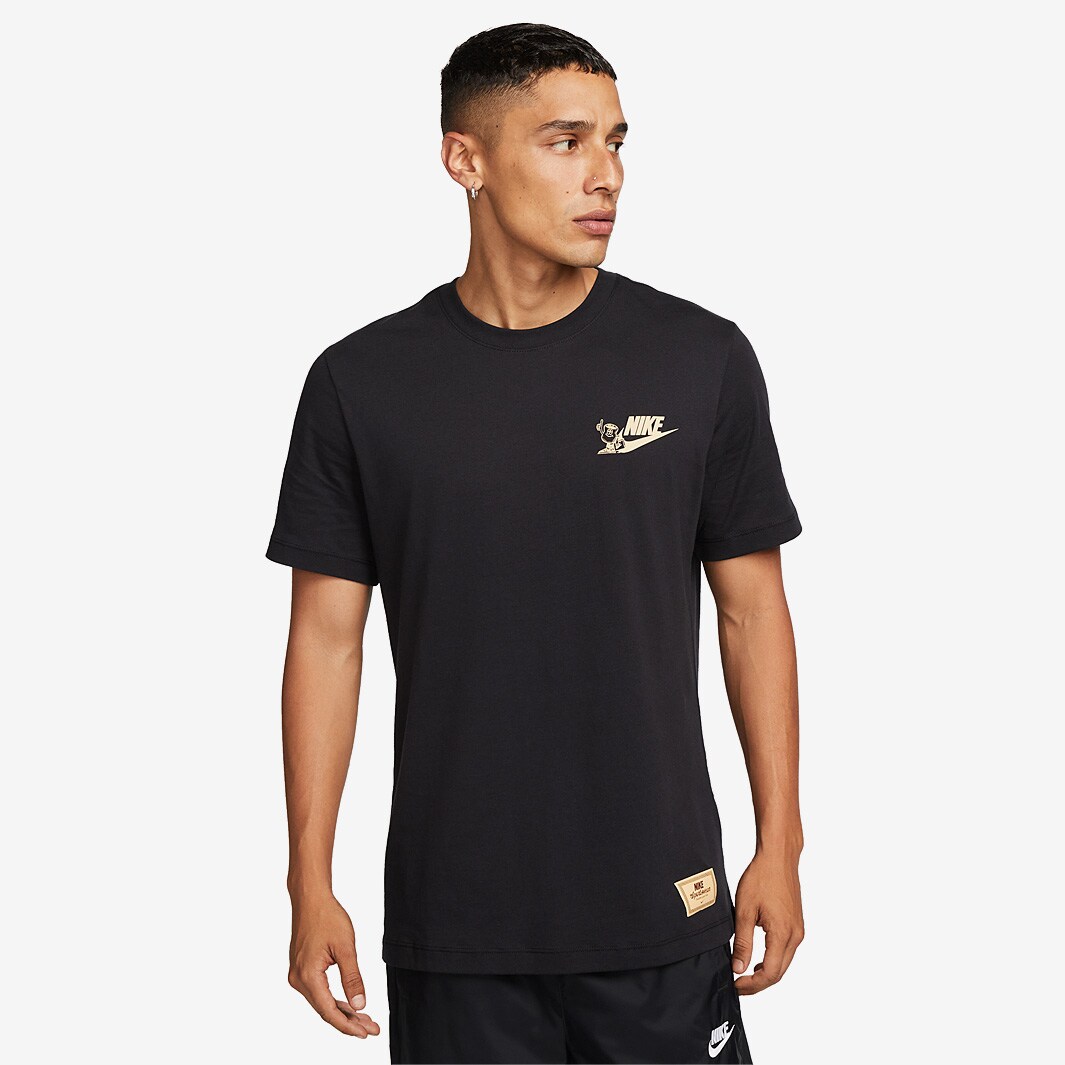 Nike Sportswear T-Shirt - Black - Tops - Mens Clothing | Pro:Direct Running