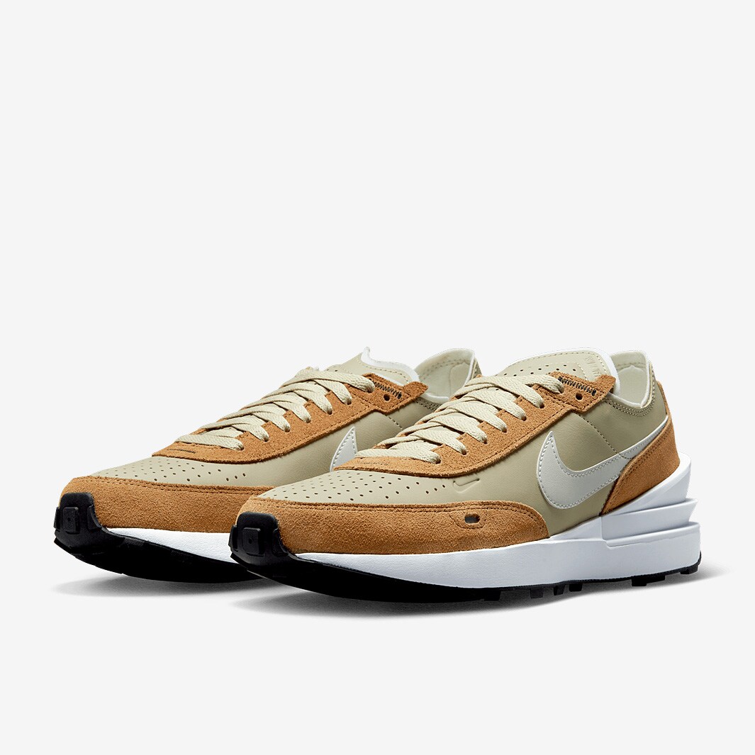 Nike Sportswear Waffle One Leather Limestone/Ale Brown/White