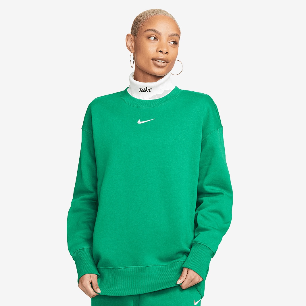 Nike Sportswear Womens Phoenix Fleece Oversized Crewneck Sweatshirt ...
