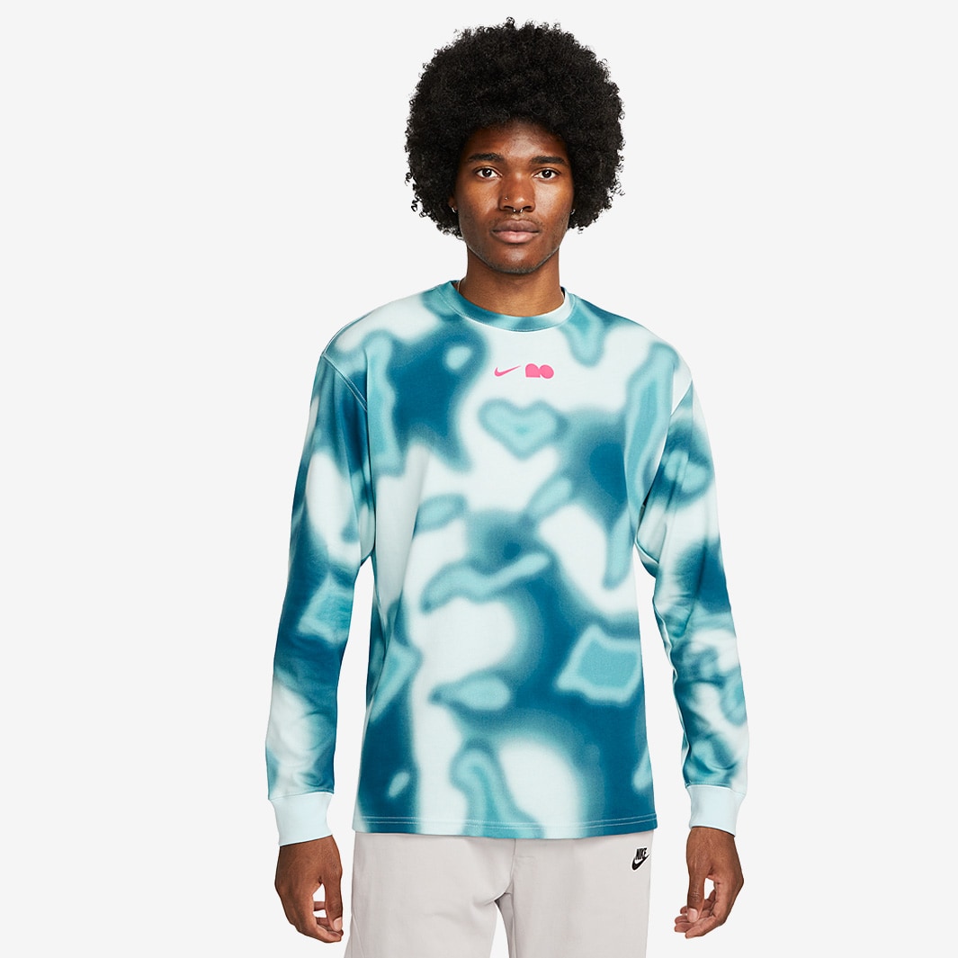 Nike One Naomi Osaka Collection Long Sleeve T-Shirt - Glacier Blue ...