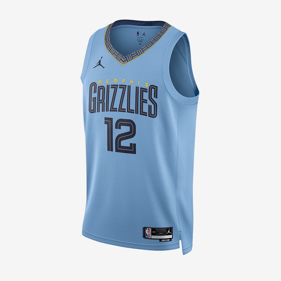 Jordan NBA Ja Morant Memphis Grizzlies Dri-FIT Swingman Jersey Statement  Edition - Light Blue - Mens Clothing