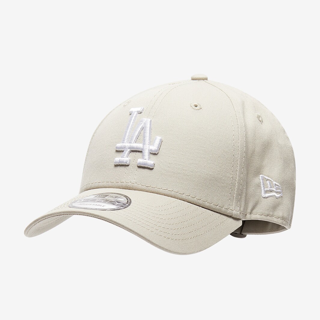 New Era MLB Los Angeles Dodgers League Essential 9FORTY - Cream ...