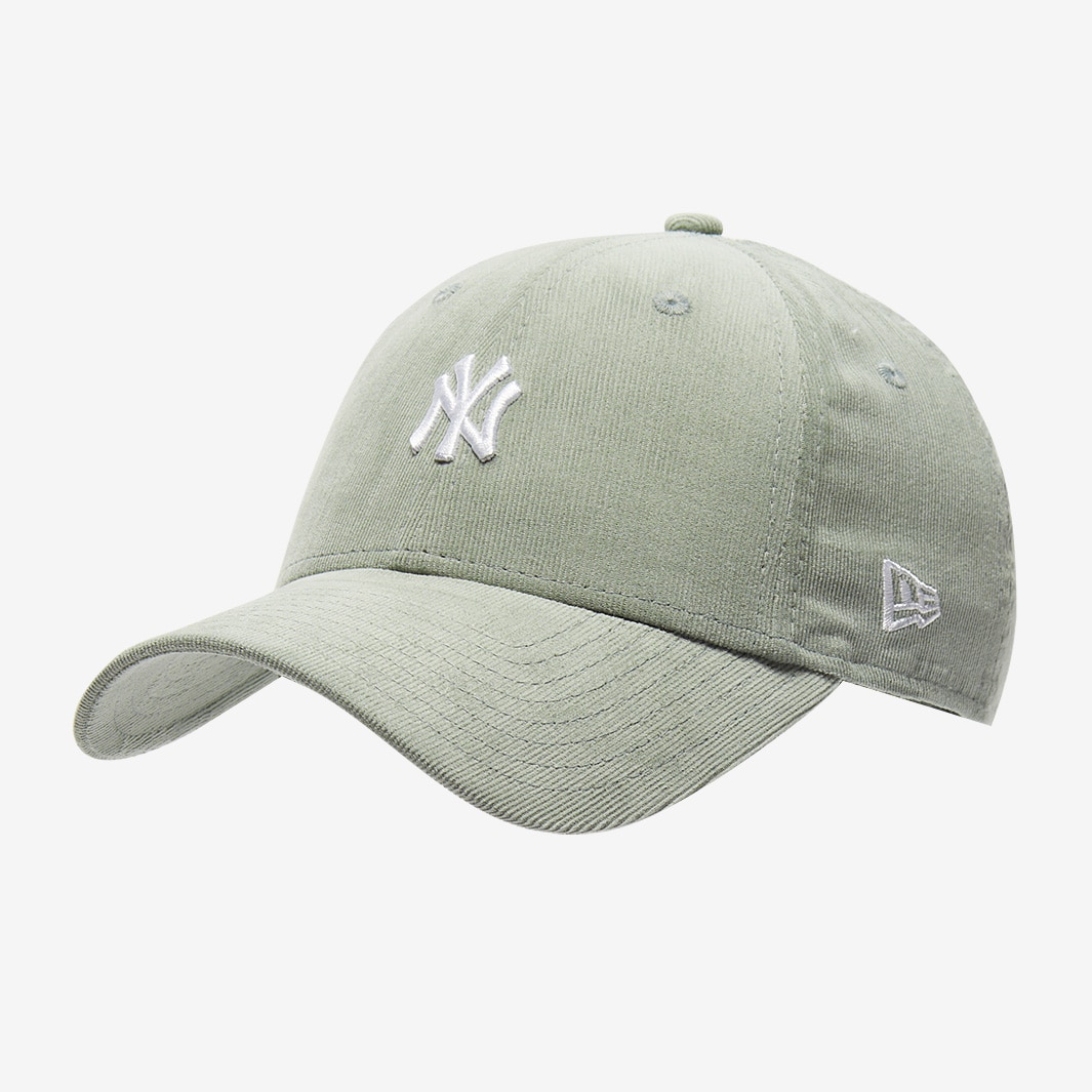 New Era Womens MLB New York Yankees Mini Logo Corduroy 9FORTY - Green ...