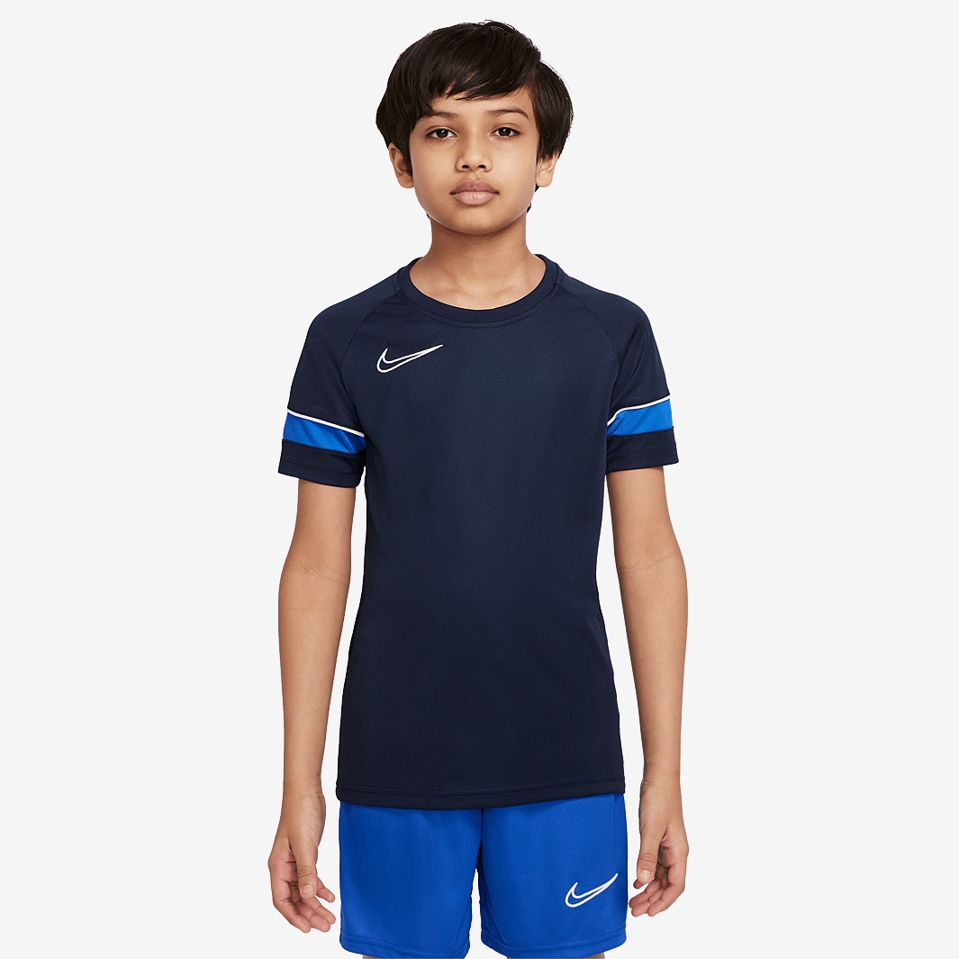 Nike Dri-Fit Academy Big Kids' Sleeveless Soccer Top (Stock) L / Obsidian/Royal Blue/White