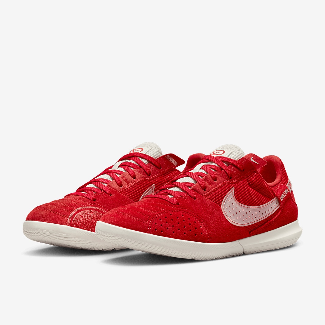 Nike Kids StreetGato - Univ Red/White/Sail - Junior Cleats |