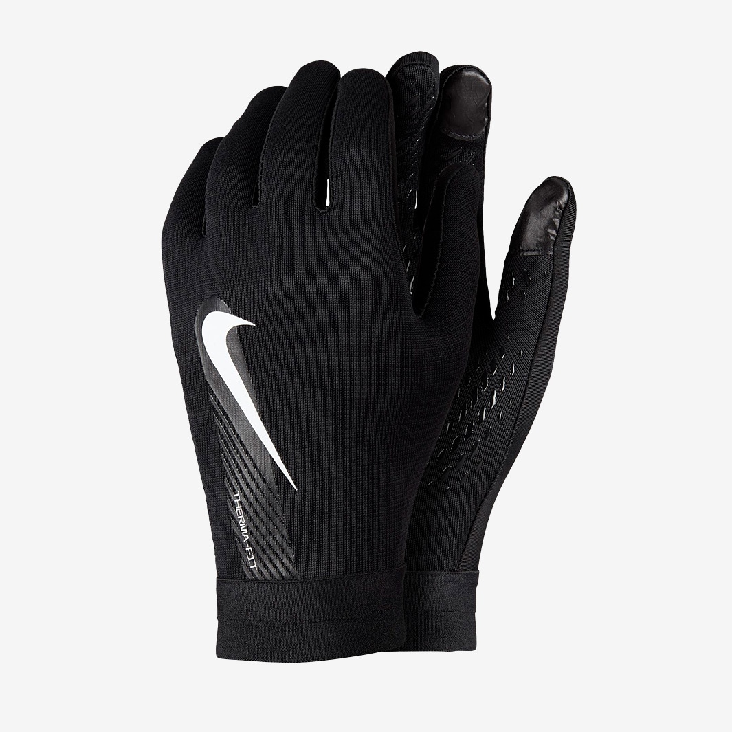 Nike Academy Therma-FIT Gloves - Black/Black/White - Accessories