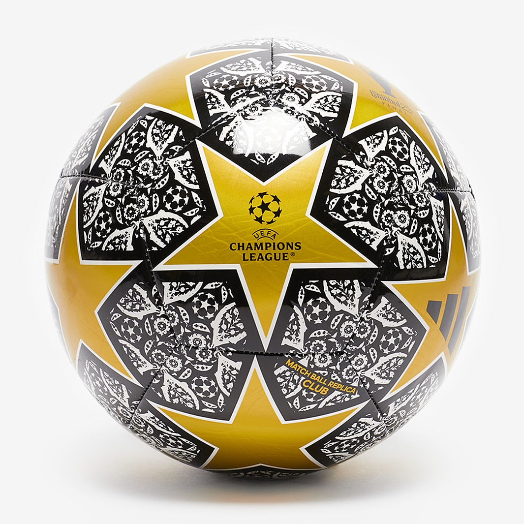 adidas 2023 UEFA Champions League Club Ball - White/Solar Orange/Team Royal  Blue - Footballs |