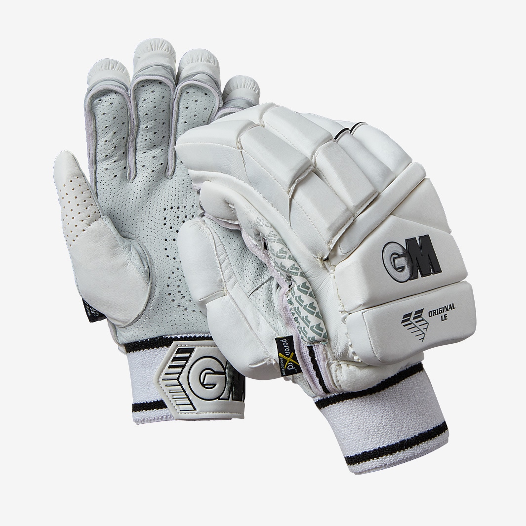 Gunn & Moore Original LE RH Batting Gloves White Batting Equipment