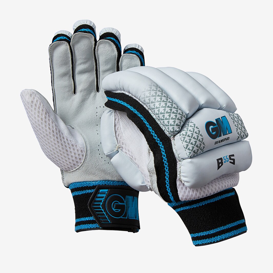 Gunn & Moore Diamond RH Batting Gloves White Batting Equipment