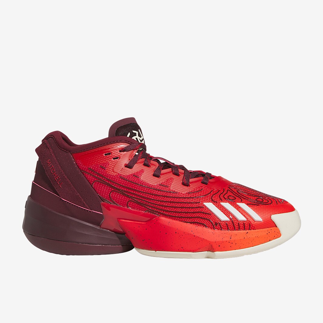 adidas D.O.N Issue 4 - Better Scarlet/Cream White/Shadow Red - Mens ...