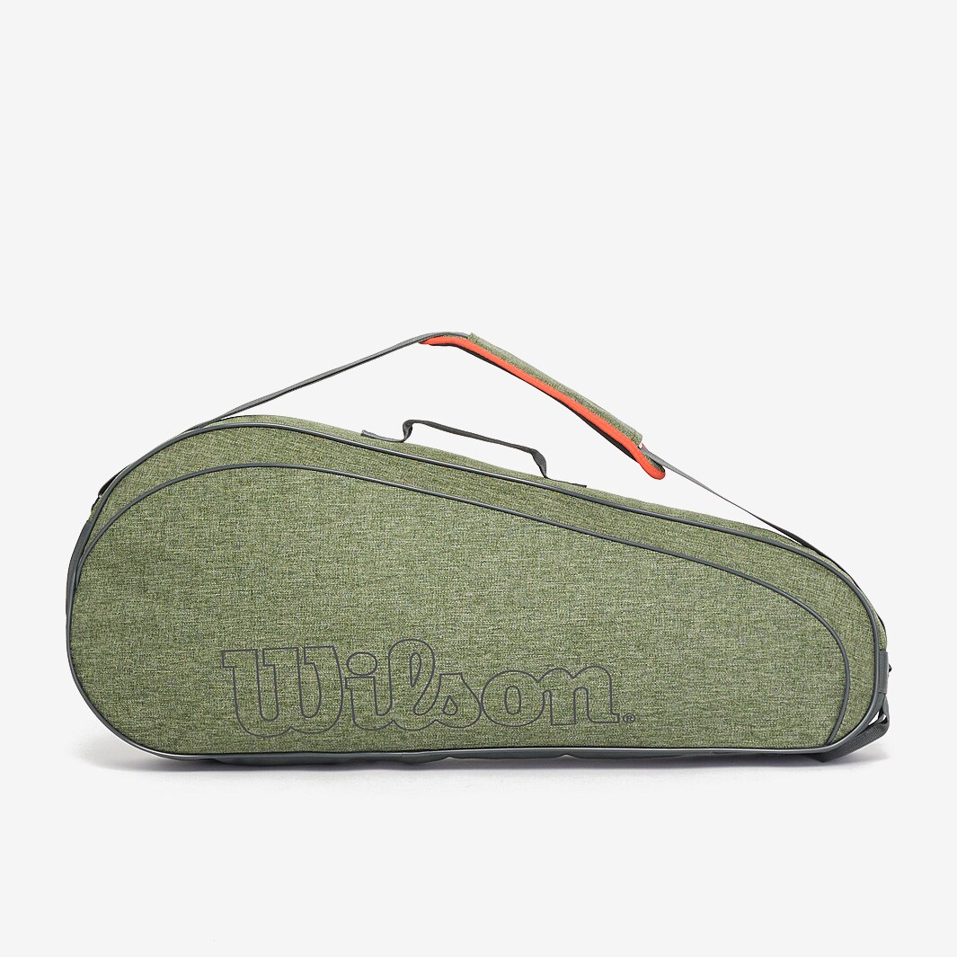 Wilson Team 3 Pack Racket Bag - Heather Green - Bags & Luggage | Pro ...