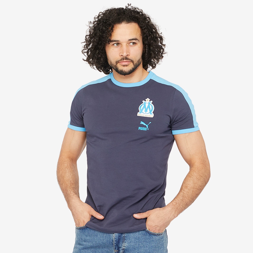 Puma Olympique de Marseille 22/23 Football Heritage T7 Tee - French ...