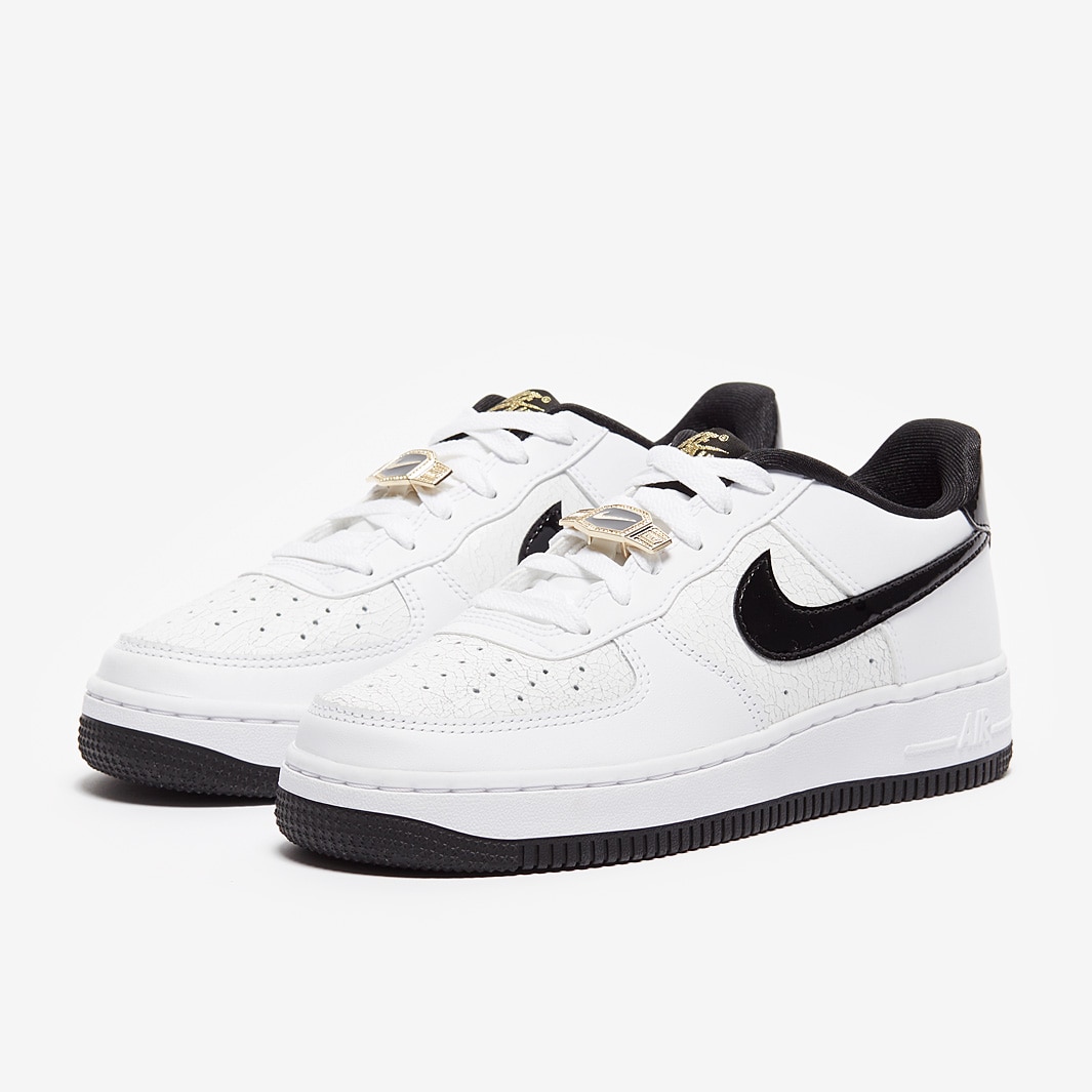 Nike Sportswear Older Kids Air Force 1 LV8 (GS) - White/Black/Pure ...