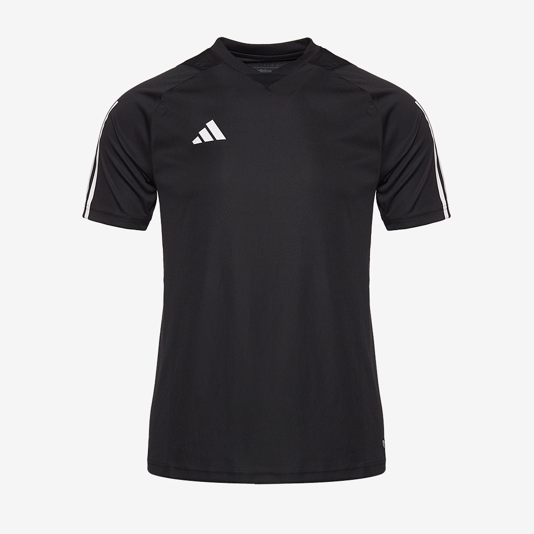 adidas Tiro 23 Competition SS Shirt - Black - Mens Football Teamwear