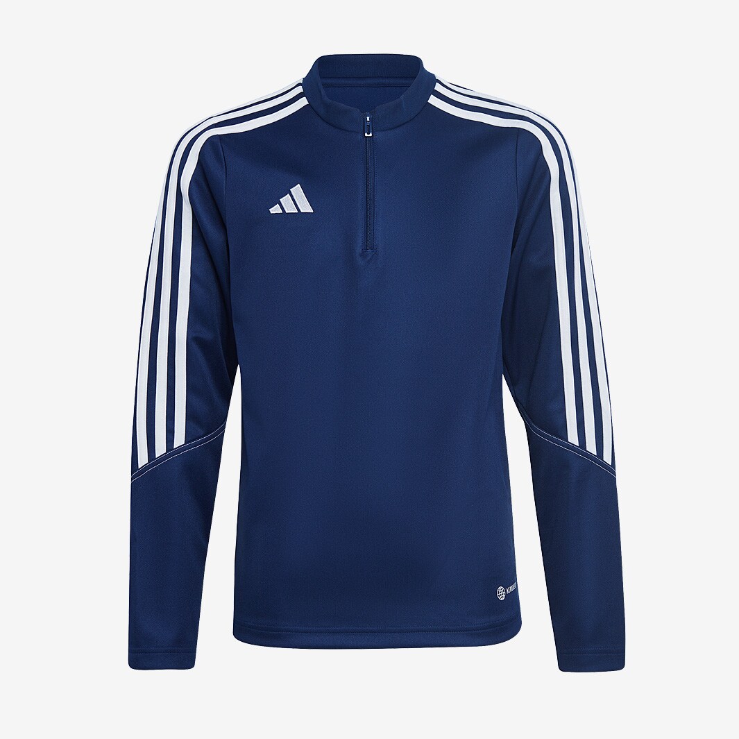 adidas Tiro 23 Junior Club Training Top - Team Navy Blue 2/White ...