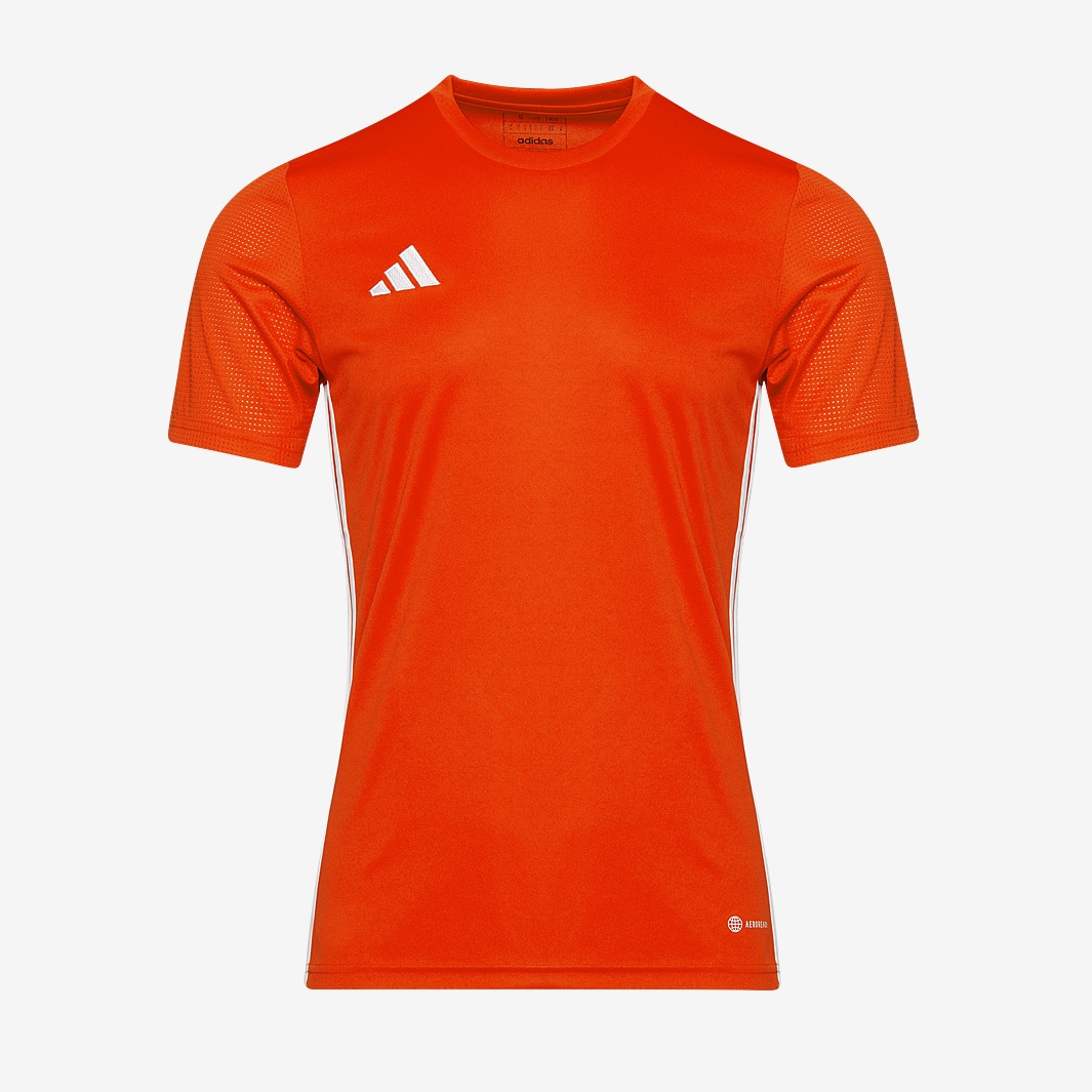 Orange adidas soccer jersey online