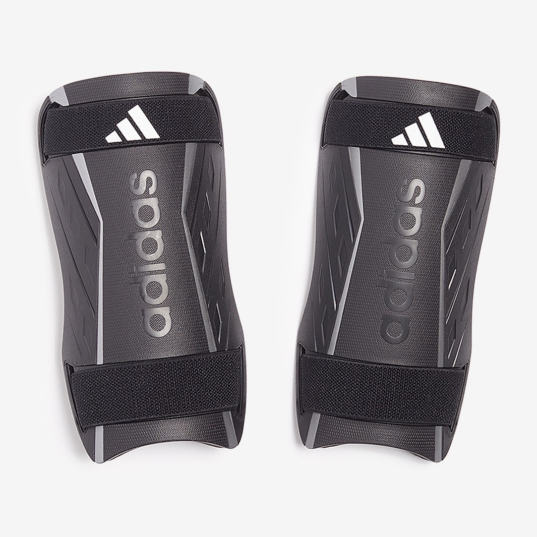 adidas Tiro Junior Training Shin Guards - Black/White/Iron Met ...