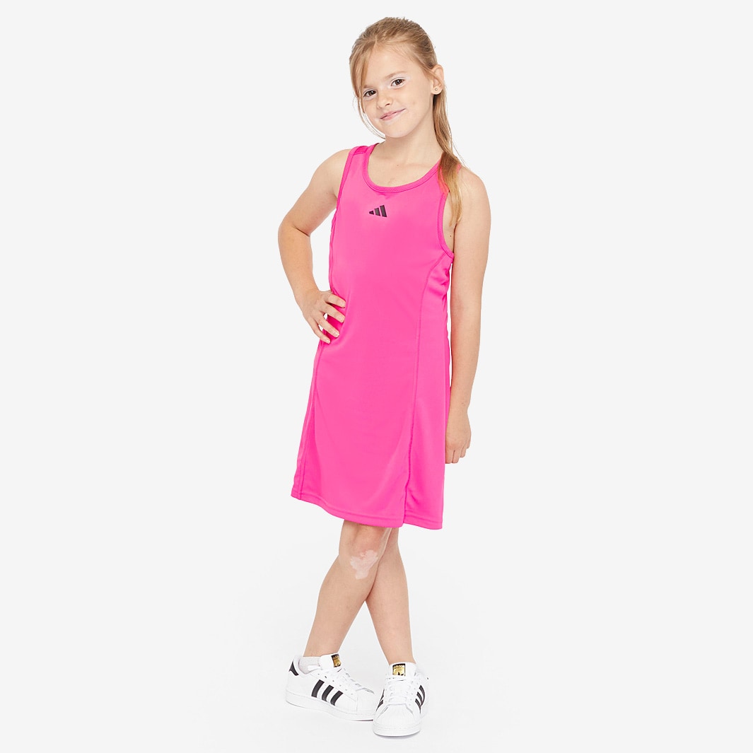 adidas Girls Club Dress - Pink Fusion - Girls Clothing | Pro:Direct Tennis