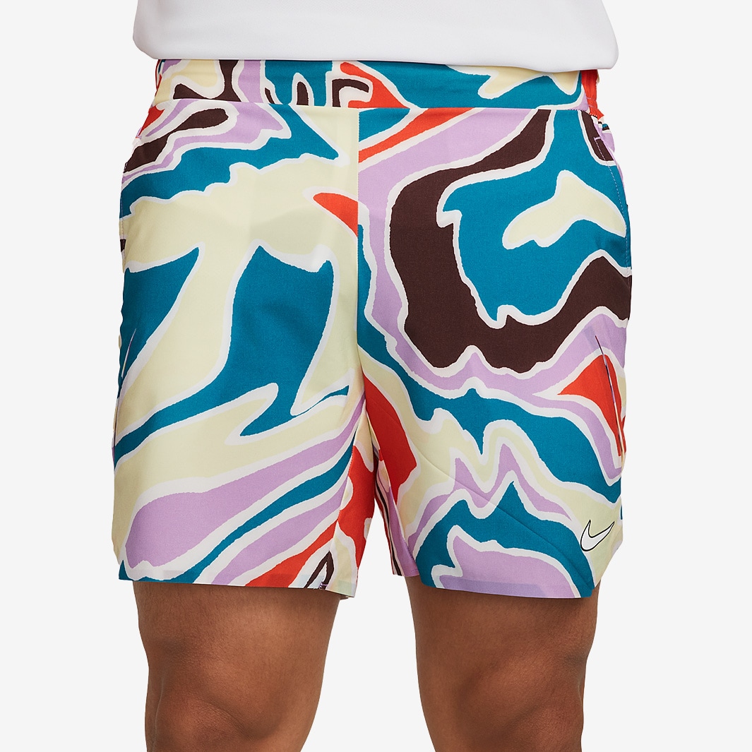 Nike Court Dri-FIT Slam Short - White/White - Mens Clothing