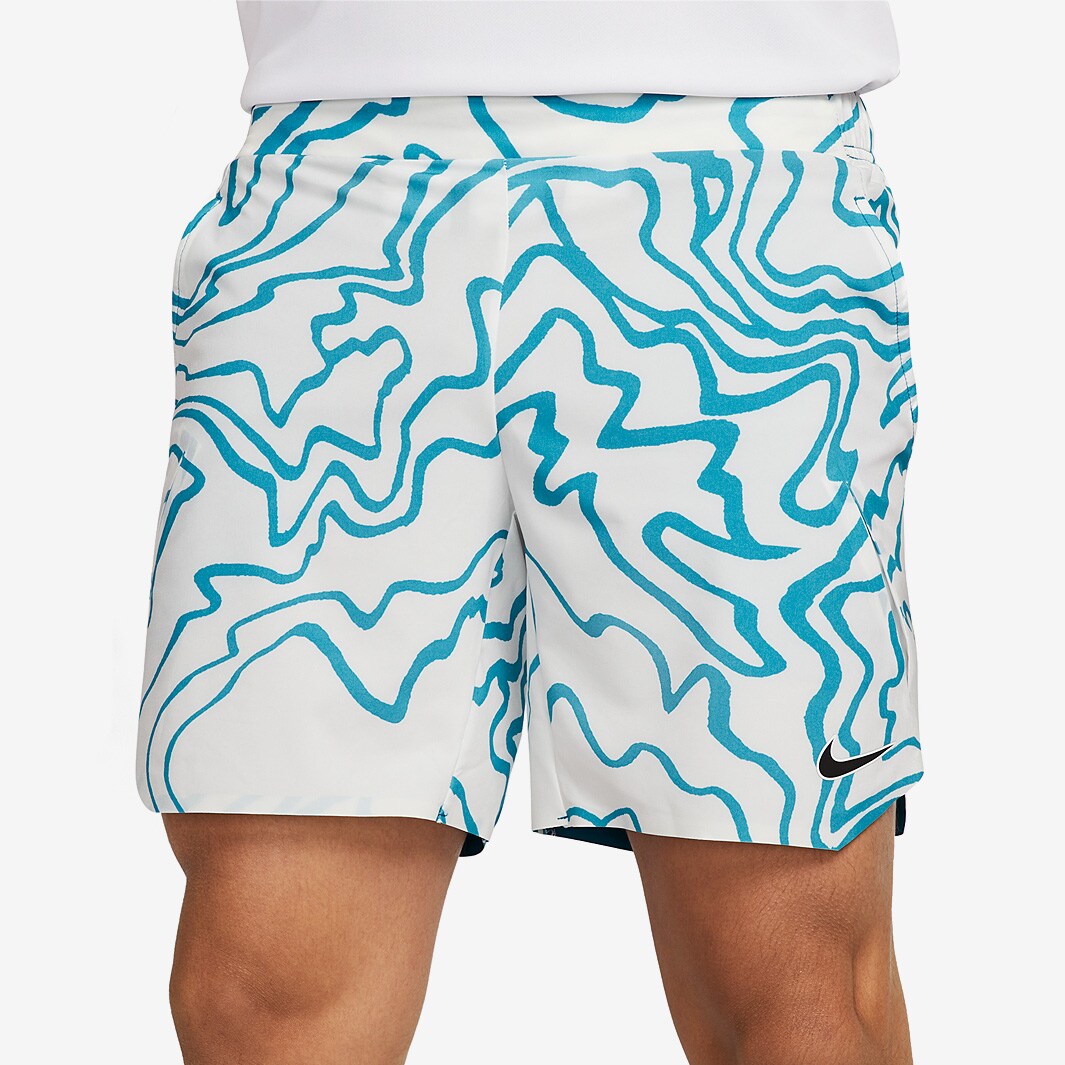 Nike Court Dri-FIT Slam Short - Green Abyss/Black - Mens Clothing | Pro ...