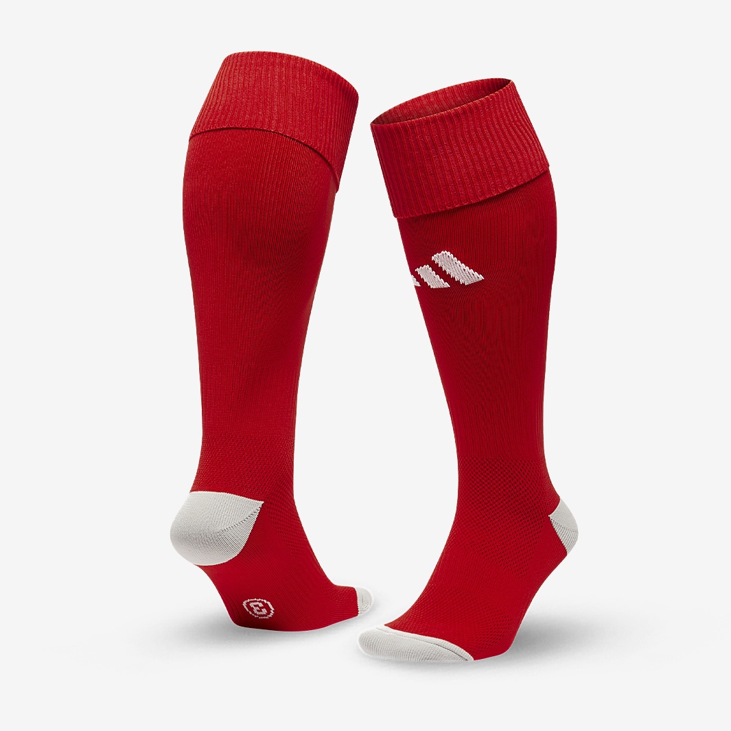 adidas Milano 23 Socks - Team Power Red 2/White - Mens Football ...