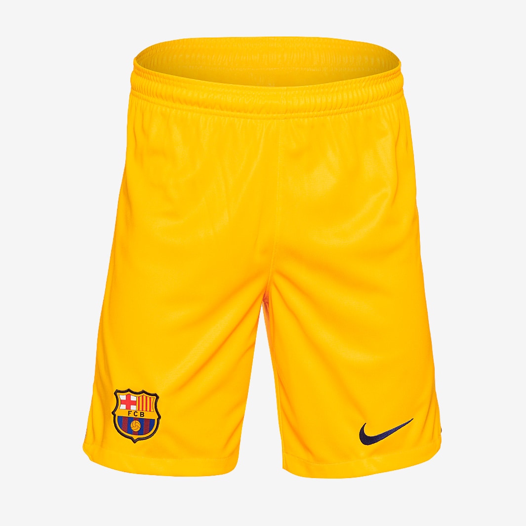 Nike FC Barcelona 22/23 4th Dri-Fit Shorts-Amarillo/Deep Royal Blue ...