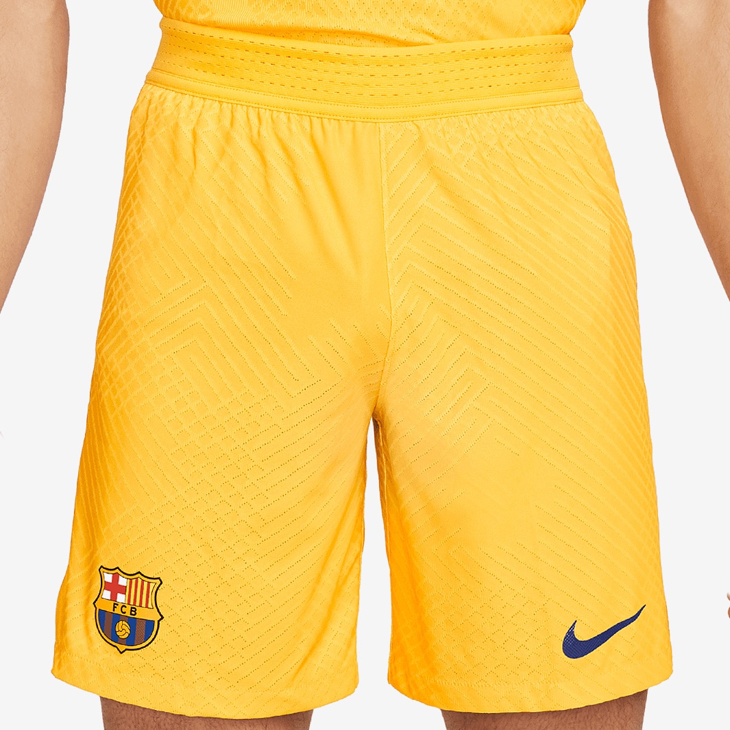Nike FC Barcelona FC 23/24 4th Dri-Fit Advance Match Shorts-Amarillo ...