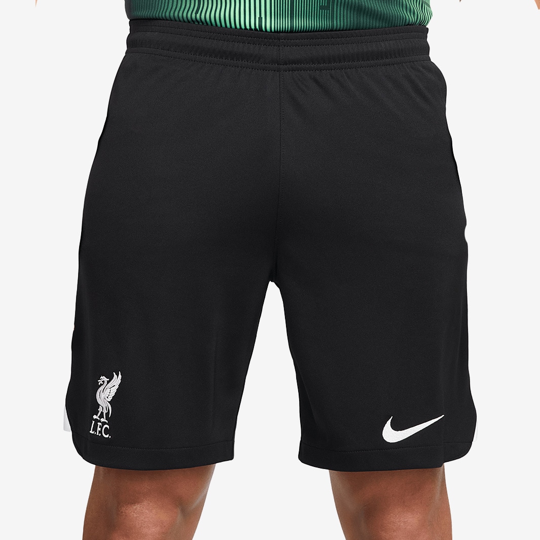 Nike Liverpool FC 23/24 Away Dri-Fit Stadium Shorts-Black/White-Mens ...