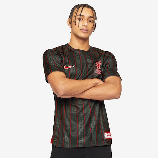 Nike LeBron James Liverpool Stadium Limited Edition Shirt - Anthracite/Gym Replica