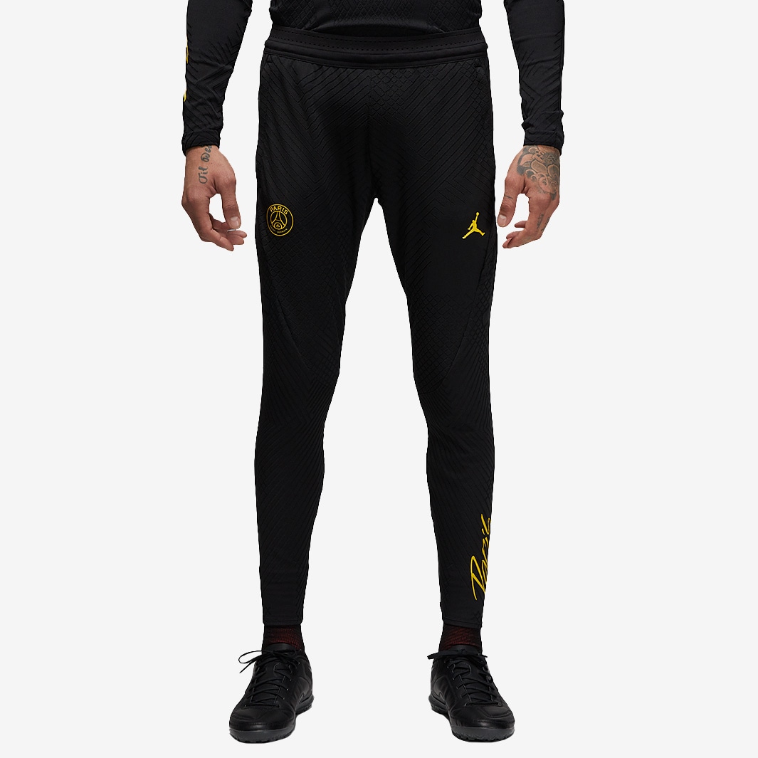 Jordan PSG 23/24 4th Dri-Fit Advance Strike Pant-Black/Tour Yellow