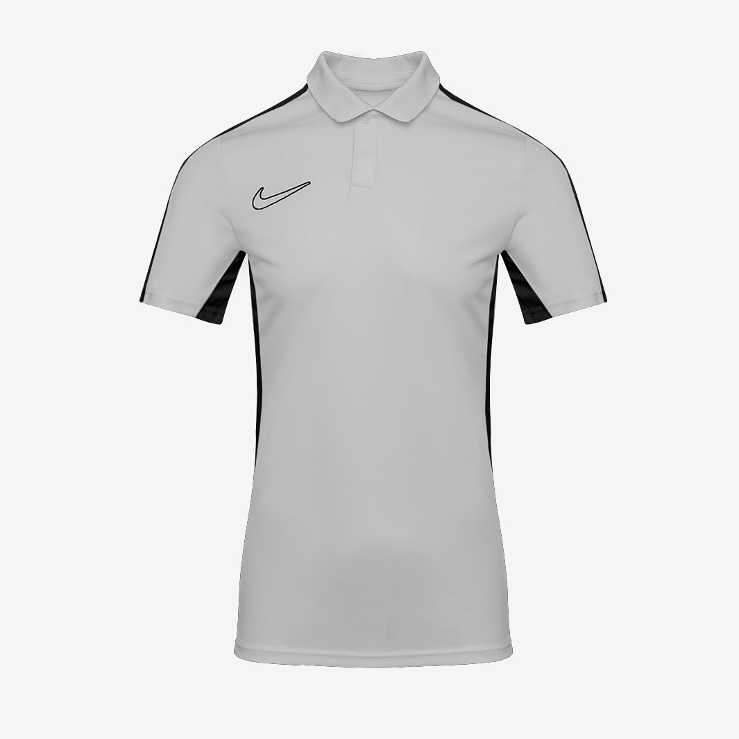 Nike Dri-Fit Junior Academy 23 Polo Shirt - Wolf Grey/Black/White ...